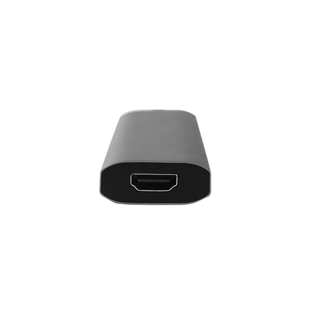 Chieftec DSC-502 5-in-1 USB-C dokkolóállomás USB-C PD 80W, HDMI 4K 30Hz, 2x USB-A 3.2 Gen1, 1x USB-C 3.2 Gen1, alumínium titánium-szürke #3