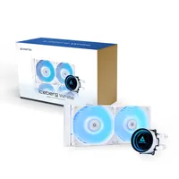 Chieftec CLC-240-RGB-W Iceberg 240 RGB fehér 2x120mm #3