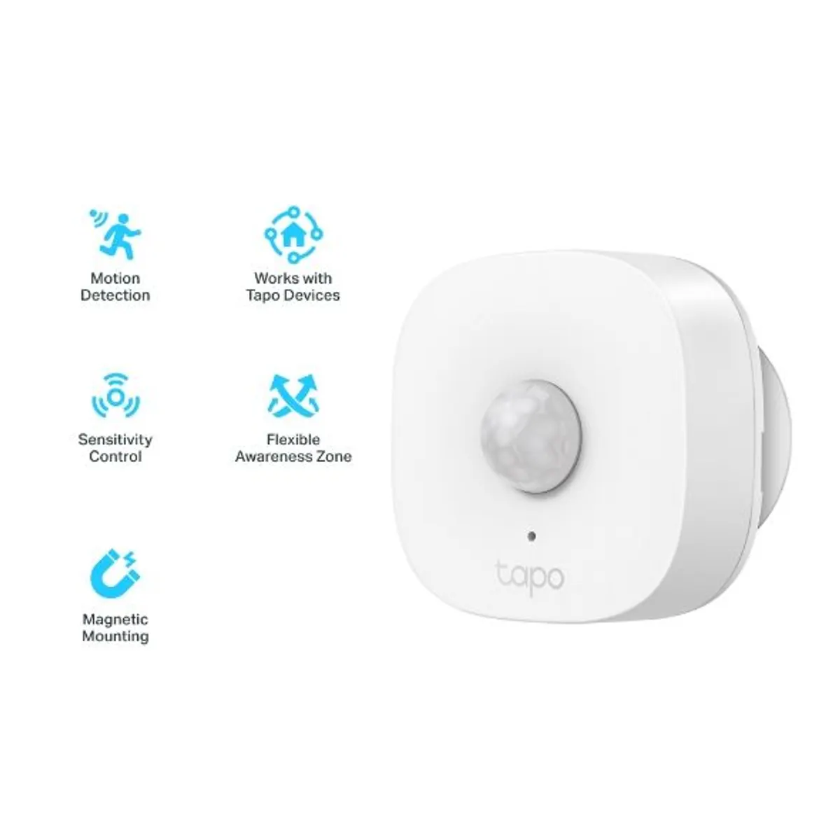TP-Link TAPOT100 Tapo T100 mozgásérzékelő 868MHz 120° 5m, akkumulátoros CR2450, Tapo app kompatibilis, IoT hub szükséges #1