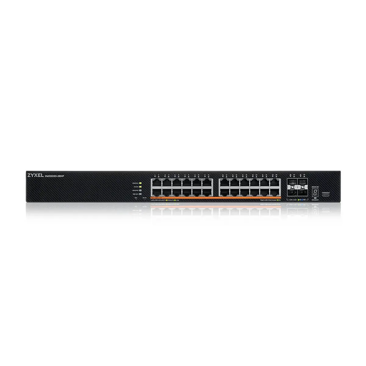 ZYXEL XMG2230-28HP-ZZ0101F XMG2230-28HP 24x2.5G PoE RJ-45, 4x SFP+ uplink, L3 hozzáférési kapcsoló, PoE költségvetés AC 700W, DC 1440W #2
