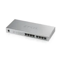 ZYXEL GS1008HP-EU0101F GS1008HP 8 PoE portok 60W összesen Gigabit nem menedzselt
