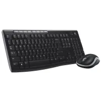 Logitech 920-004526 MK270 vezeték nélküli billentyűzet és egér fekete