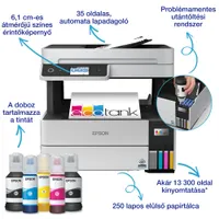 EPSON C11CJ89403 EcoTank L6460 színes 4in1 duplex, WiFi, LAN, USB, SD kártya #2