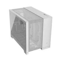 Corsair CC-9011264-WW 2500D Airflow Dual-Chamber Micro-ATX fehér edzett üveg #4