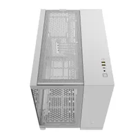 Corsair CC-9011266-WW 2500X Mid-Tower Micro-ATX fehér dupla kamrás edzett üveg táp nélküli #3