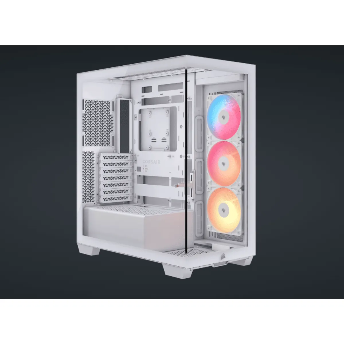Corsair CC-9011323-WW 3500X RS-R ARGB Mid-Tower ATX fehér edzett üveg 3x RS120-R ARGB ventilátor #1