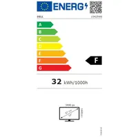 DELL DU3425WE szélesvásznú monitor 34" IPS 3440x1440 21:9 178/178 VESA 100x100 sztereó hangszóró USB-C 5x USB 3.1 5x HDMI 1x DP 1x #3