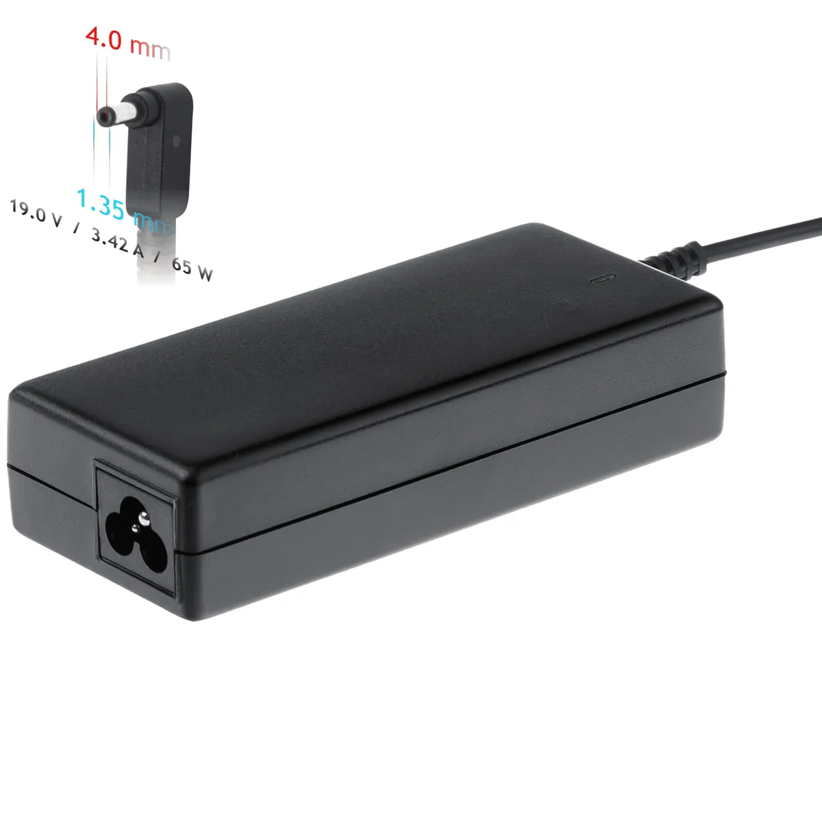 Akyga AK-ND-55 notebook töltő 19V 3.42A 65W 4.0x1.35 mm 1.2m Fujitsu Asus #1