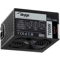 Akyga AK-B1-700BE Black Edition 700W ATX tápegység 12 cm ventilátor PCIe 6-2 pin SATA 5x