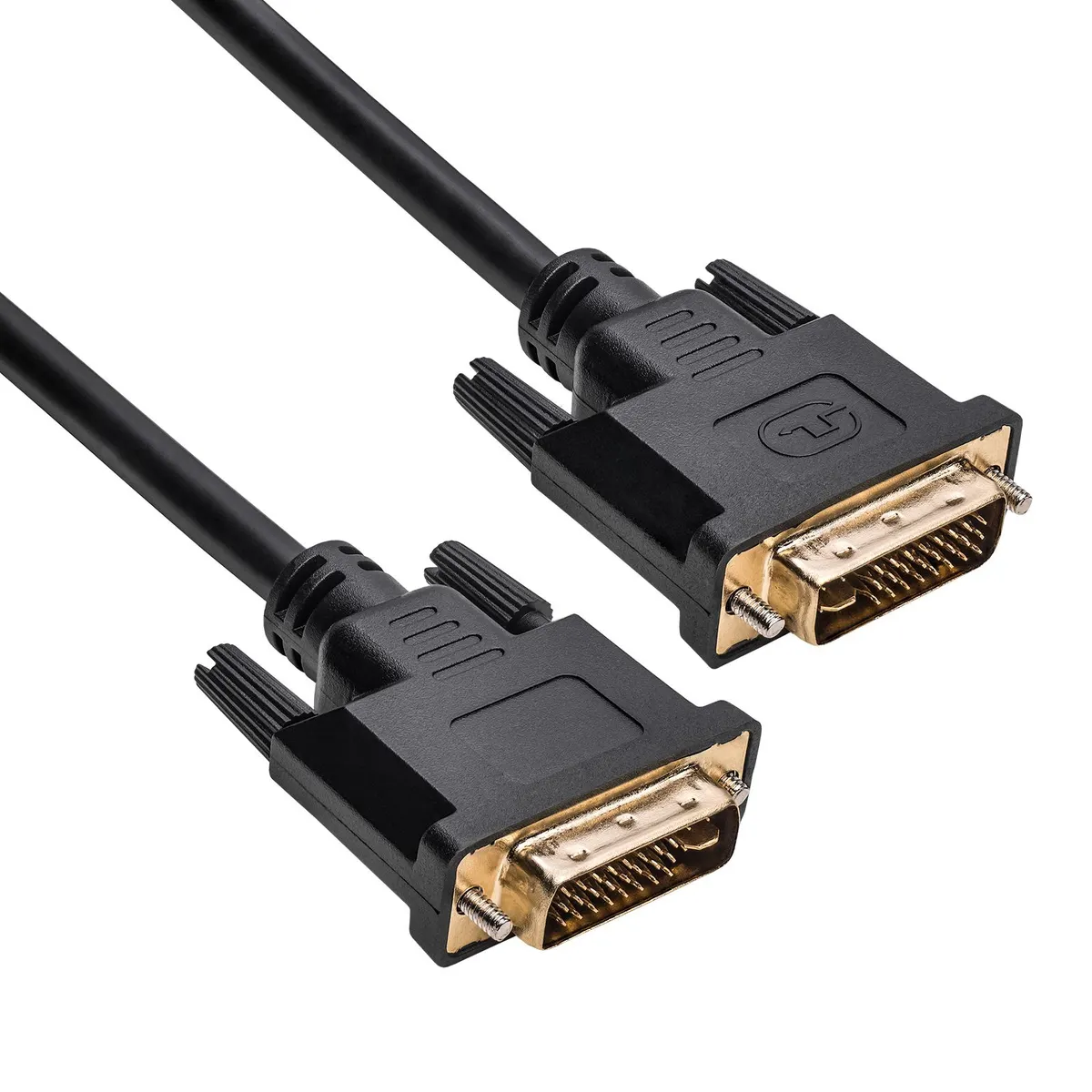 Akyga AK-AV-02 DVI-I Dual Link 24+5 1,8 m aranyozott vég fekete #1