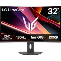 LG 32G600A-B.AEUQ 32G600A-B ívelt játékmonitor VA panel 180Hz 1ms HDR10 FreeSync DP HDMI