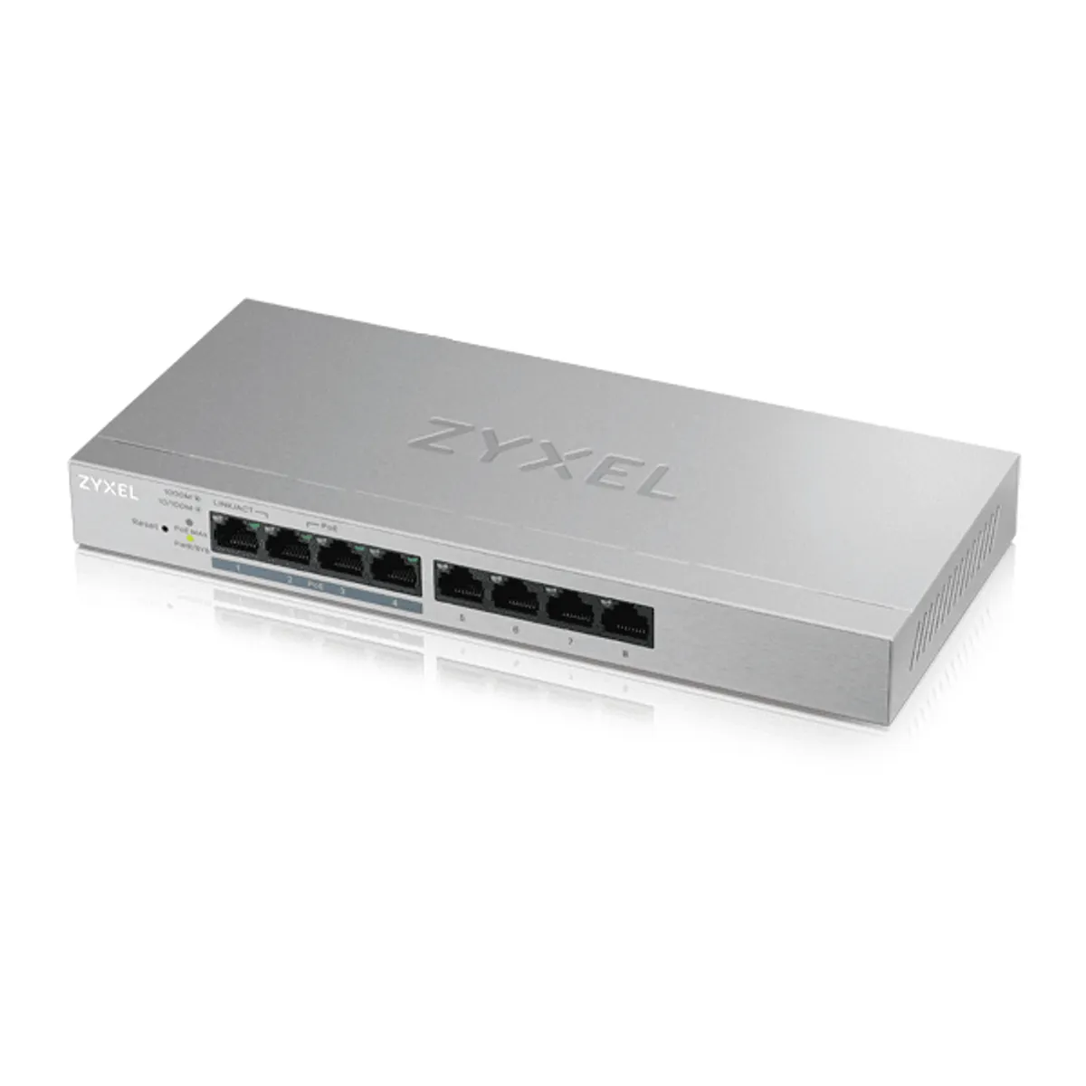 ZYXEL GS1200-8HPV3-EU0101F GS1200-8HPV3 8-portos Gigabit PoE kapcsoló webmenedzselt #1