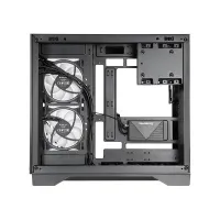 Chieftec GM-30B-TG-OP Visio ablakos ház ATX Micro-ATX Mini-ITX 2x3,5 belső 2x2,5 belső 7 bővítőhely elöl 3x120 ARGB hátul 1x120 ARGB felül 2x120-140 ARGB #4