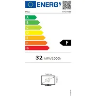 DELL DP3424WEB ultrawide IPS monitor 34" 3440x1440 60 Hz, 2x DP, 1x HDMI, 2x USB-C, 3x USB 3.1, állítható magasság és dőlésszög, fekete #4