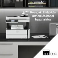 EPSON C11CG92403 EcoTank M3170 négyfunkciós mono nyomtató WiFi USB Ethernet 1200x2400 dpi 20 oldal percenként #9