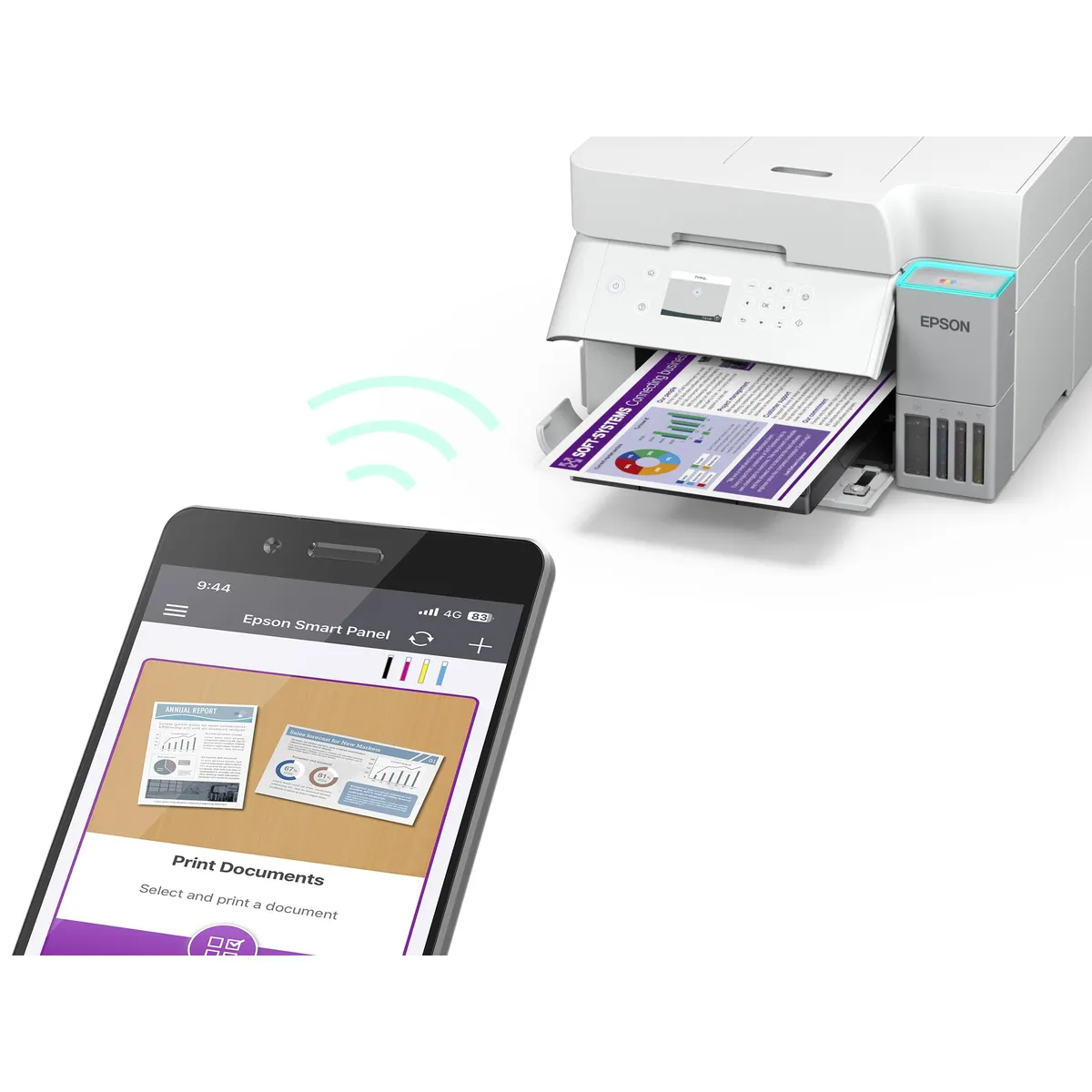 EPSON C11CL43404 EcoTank L6376 35 oldal perc fekete 23 oldal perc színes duplex ADF 4800x1200 dpi USB LAN WiFi #6