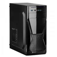 Akyga AK13BK táp nélküli Micro Tower ATX számítógépház 2x USB 2.0 előlapon 5,25" külső 3x3,5" belső