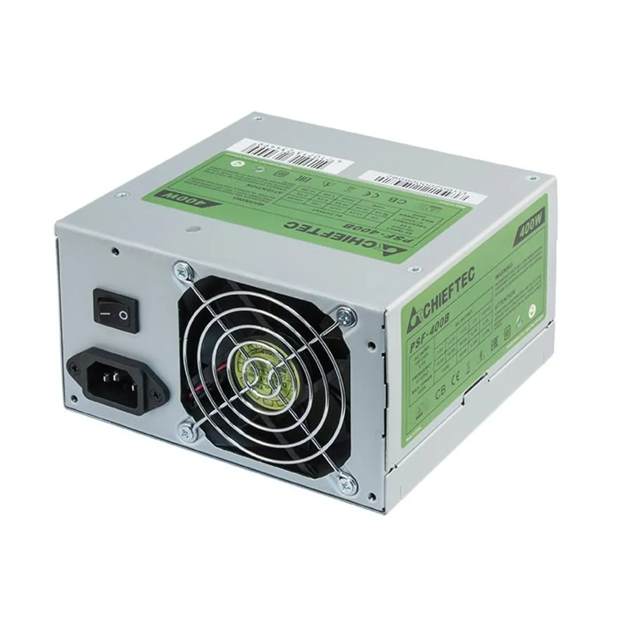 Chieftec PSF-400B ATX 400W 80 PLUS Bronze nem moduláris 24 pin ATX 8 cm ventilátor aktív PFC #1