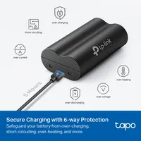 TP-Link TapoA100 akkumulátor 6700mAh 3.6V kompatibilis a Tapo Battery Camera és kaputelefonhoz #3