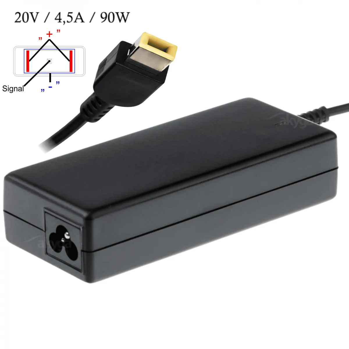 Akyga ak-nd-29 notebook töltő 20v 4.5a 90w slim tip Lenovo #1