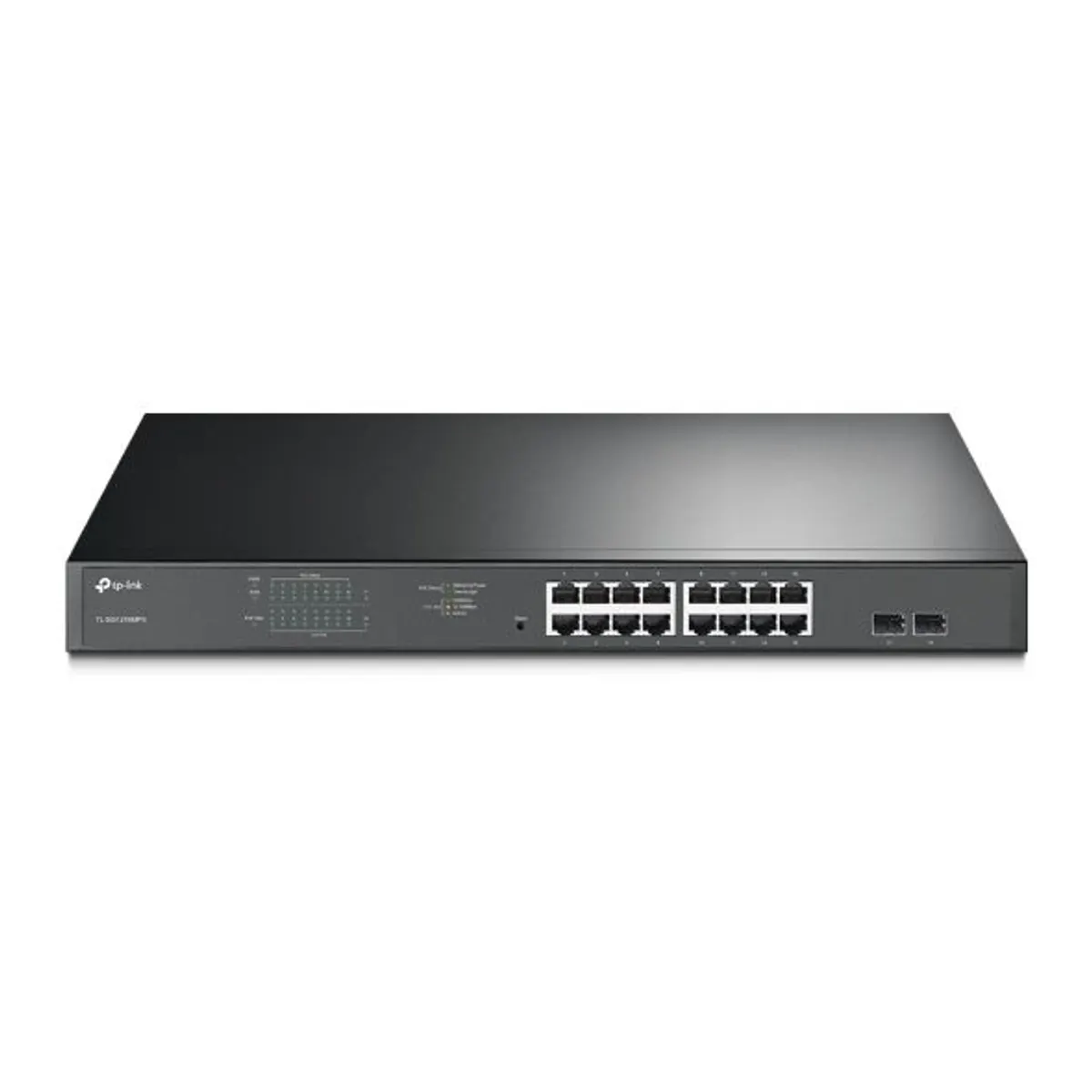 TP-Link TL-SG1218MPE JetStream 16-portos gigabit poe plus easy smart switch 2x sfp #1