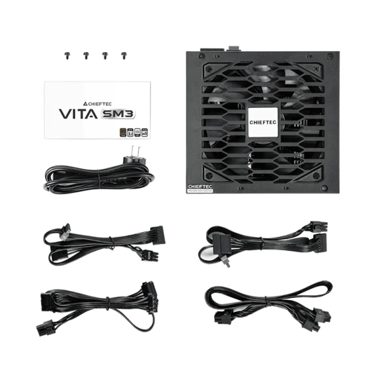 Chieftec BPX-850-C Vita SM3 850W 80 Plus Bronze félmoduláris #4