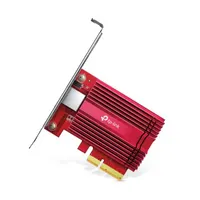 TP-Link TX401 10 gigabit PCIe hálózati adapter RJ45 PCIe 3.0 x4 CAT6A kábel