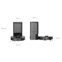 EZVIZ 314100044 RE4 Plus robotporszívó 2-in-1 felmosó, LDS navigáció, 4000 Pa, 4 szint, 300 m2, automatikus por ürítés, app #3