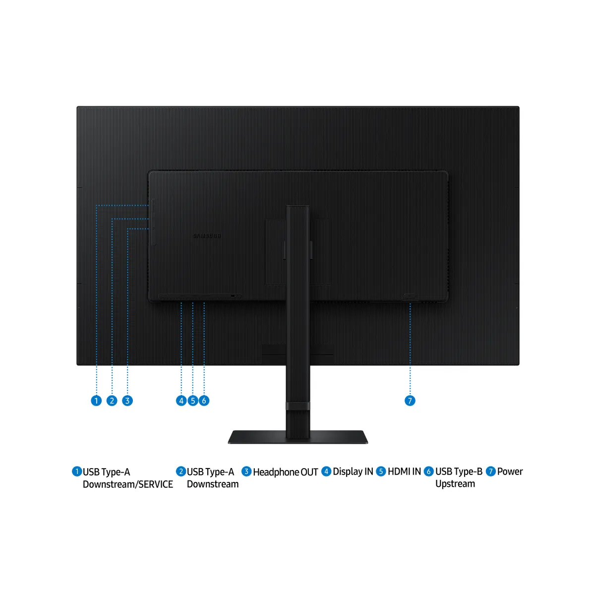 Samsung LS37D800EAUXEN ViewFinity S8 S80D 37" UHD 4K VA HDR10 60 Hz 3x USB HDMI DP állítható állvány TÜV szemvédelem #6