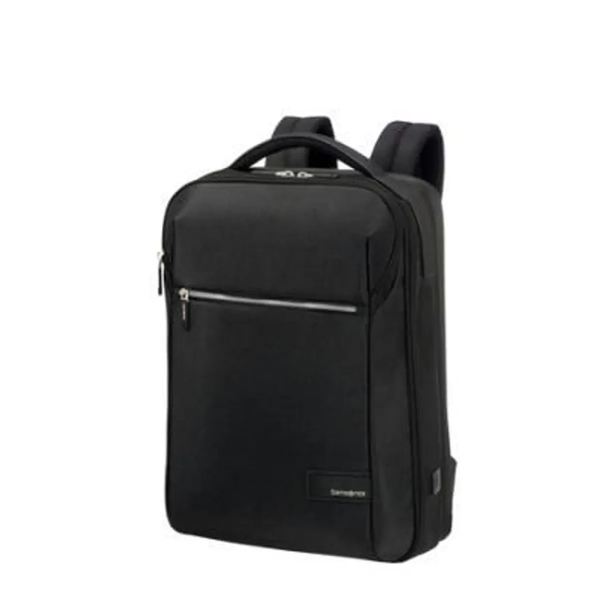 Samsonite 134550-1041 Litepoint laptop hátizsák 17.3" fekete RPET beépített USB töltő bővíthető #1