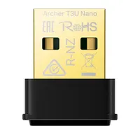 TP-Link ARCHERT3UNANO Archer T3U Nano AC1300 dual-band MU-MIMO USB 2.0