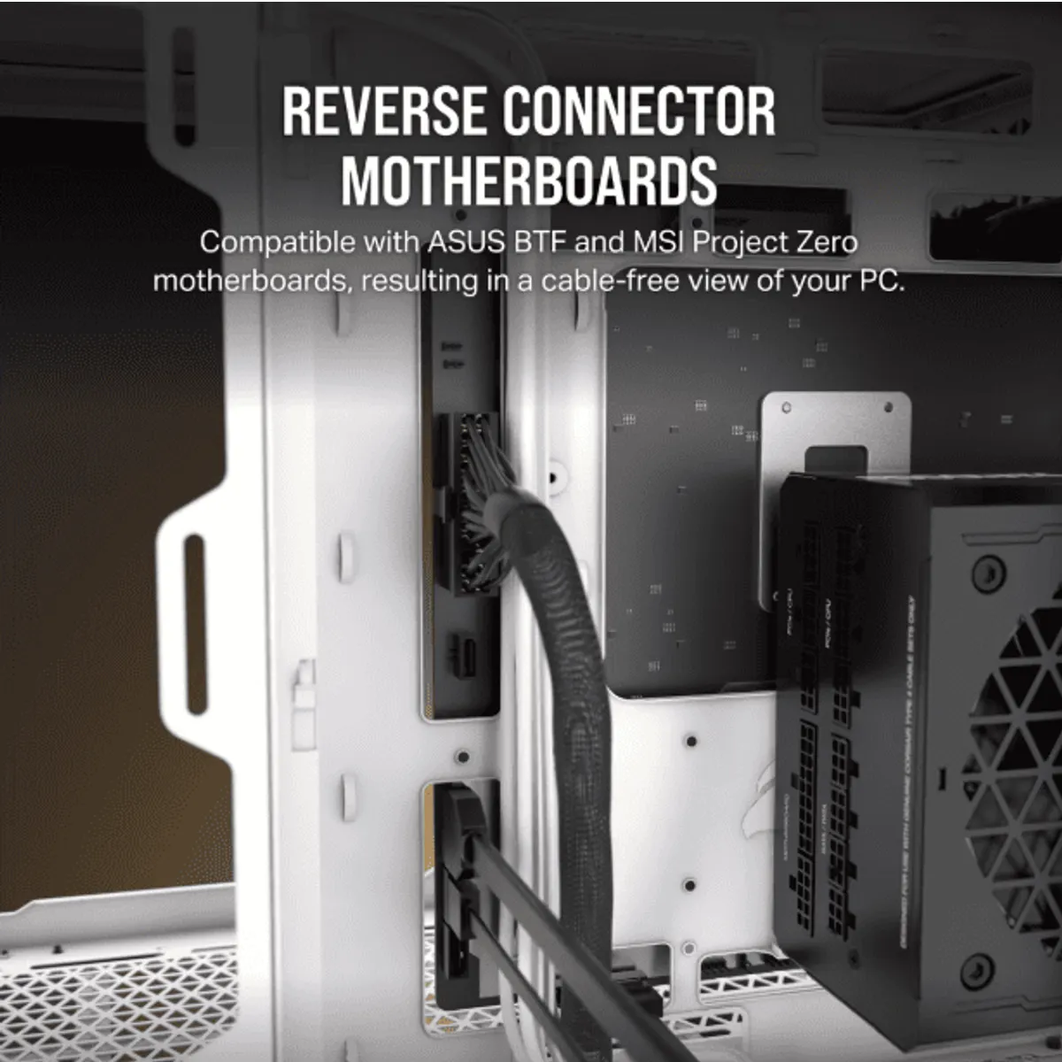 Corsair CC-9011289-WW 2500X kétkamrás toronyház Micro-ATX-Mini-ITX kompatibilis fehér-szaténszürke alumínium #2