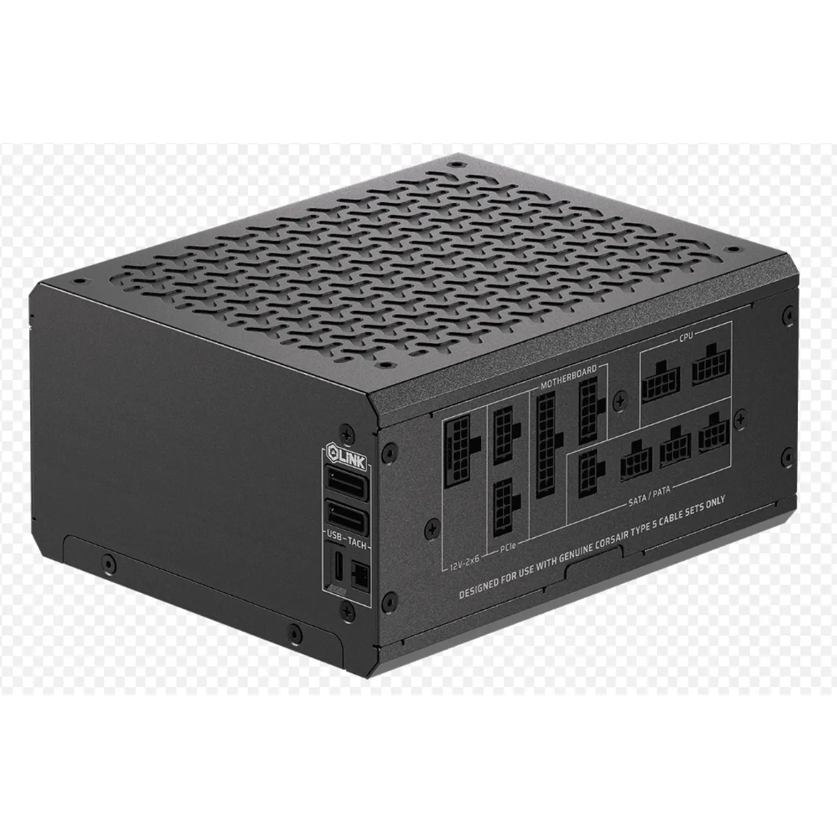 Corsair CP-9020265-EU HX1000i SHIFT iCUE LINK moduláris tápegység, 1000 W, Cybenetics Platinum #3