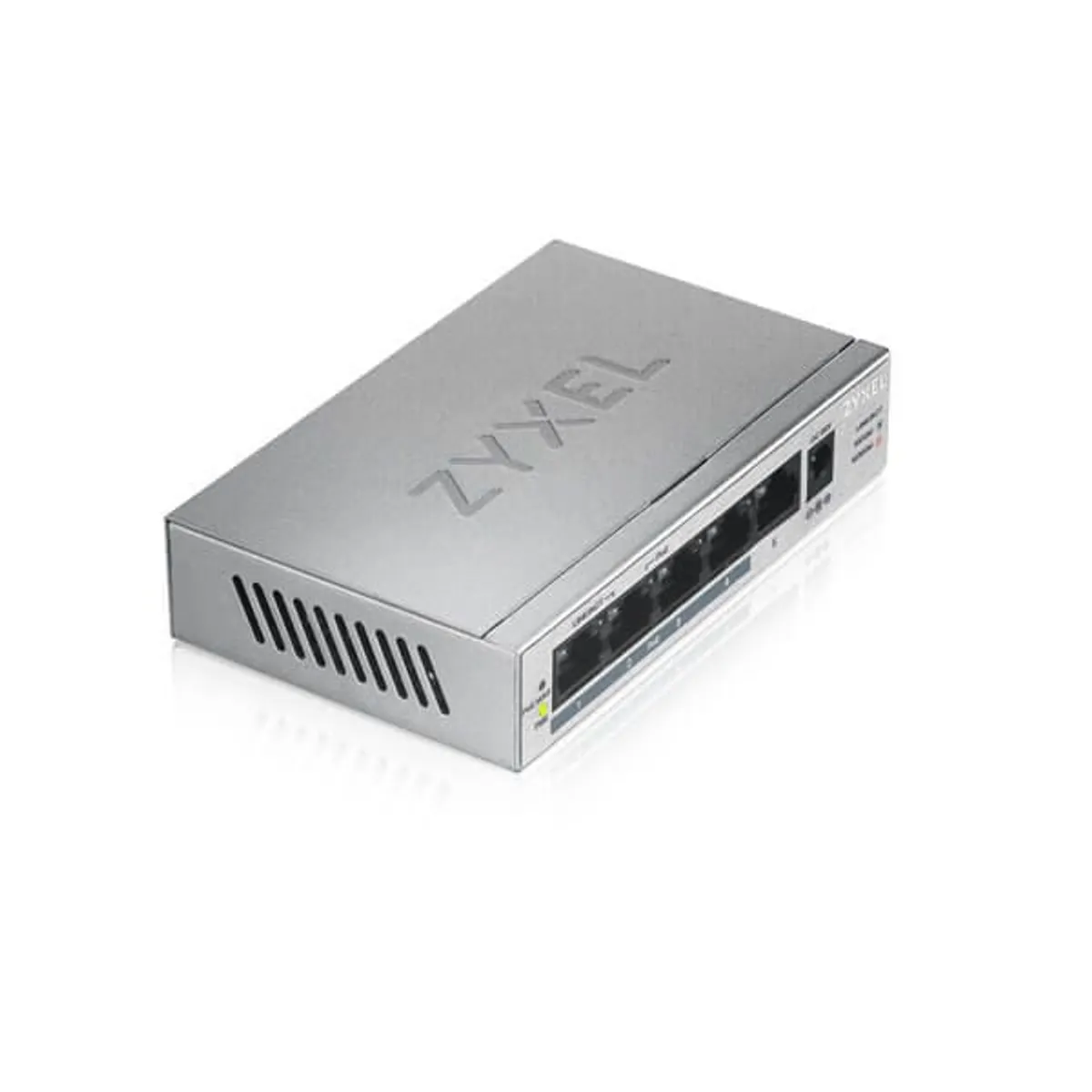 Zyxel GS1005HP-EU0101F GS1005HP 5-portos gigabites poe kapcsoló 4 poe port 60W költségvetés asztali nem menedzselt #3