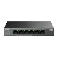 TP-Link LS106LP LiteWave 6-port 10/100 Mbps PoE kapcsoló, 4 PoE portok, 41 W, unmanaged, asztali/falra szerelhető
