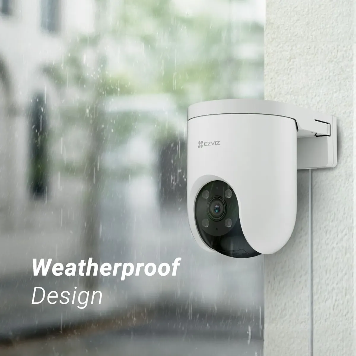 EZVIZ 303103810 H8C Pro 3K kültéri kamera 360 automatikus zoom követés 2.4 GHz wifi ember- és járműérzékelés 30 m éjszakai látótávolság vízálló #2