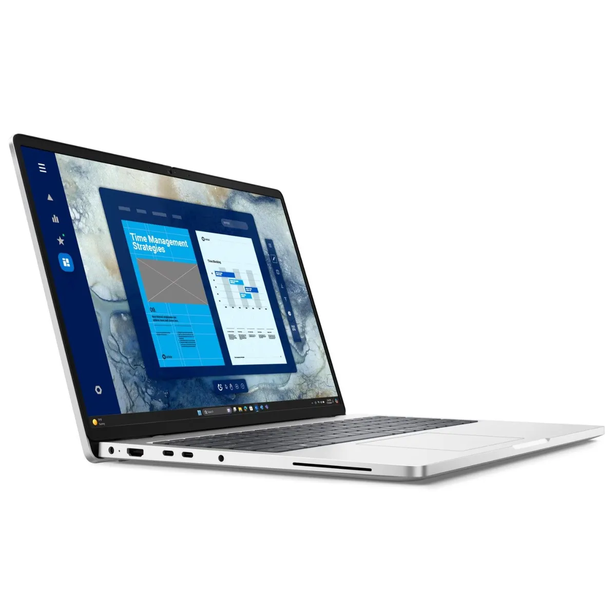 Dell PC16250-42 Latitude 16" IPS 1920x1200 DDR5 16GB 512GB Windows 11 Pro HU Magyar billentyűzet világítás ujjlenyomat TPM docking ezüst #4