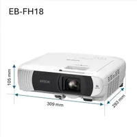 Epson V11HB59240 EB-FH18 3LCD Full HD 4100 lumen HDMI USB Wi-Fi AirPlay 2 #2