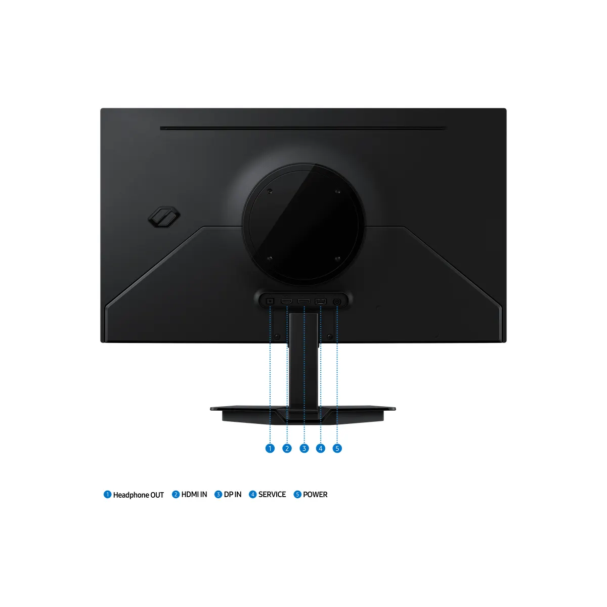 Samsung LS27FG500SUXEN Odyssey OLED G5 27" QHD 180 Hz 0,03 ms HDR10 G-Sync FreeSync Pantone #6