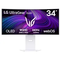 LG 34GX90SA-W.AEU OLED 34" 3440x1440 21:9 240Hz 0.03ms HDR USB-C HDMIx2