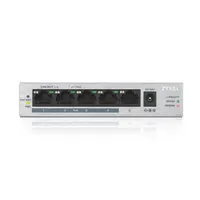 Zyxel GS1005HP-EU0101F GS1005HP 5-portos gigabites poe kapcsoló 4 poe port 60W költségvetés asztali nem menedzselt #2