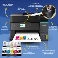EPSON C11CL43403 EcoTank L6370 multifunkciós A4 kétoldalas Wi-Fi USB LAN #8
