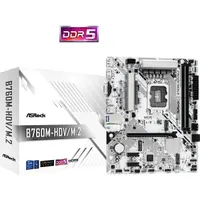 Asrock 90-MXBMJ0-A0UAYZ B760M-HDV-M.2 microATX LGA1700 DDR5