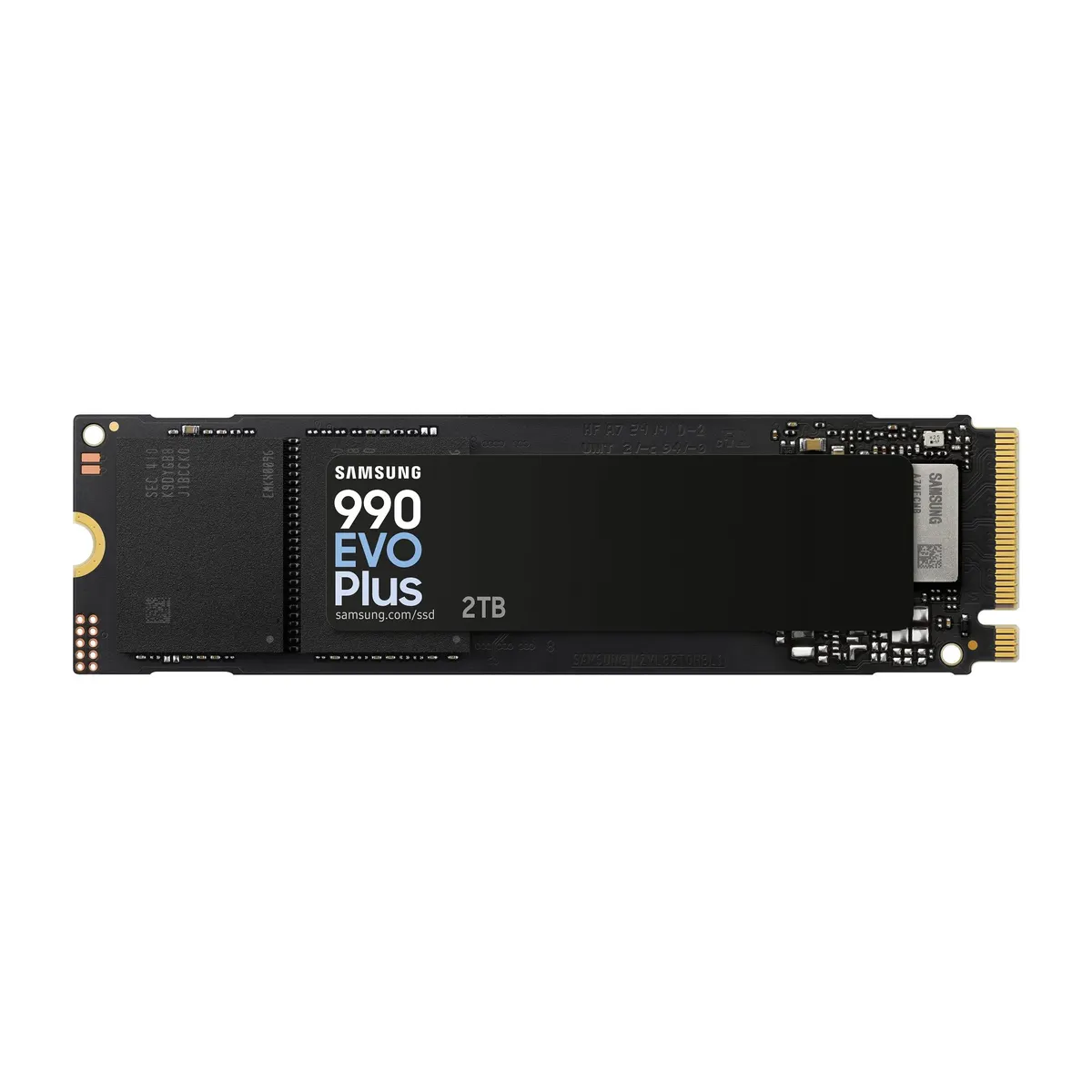 Samsung MZ-V9S2T0BW 990 EVO Plus 2TB M.2 2280 PCIe 4.0x4 NVMe olvasás 7250MBps írás 6300MBps TLC #1