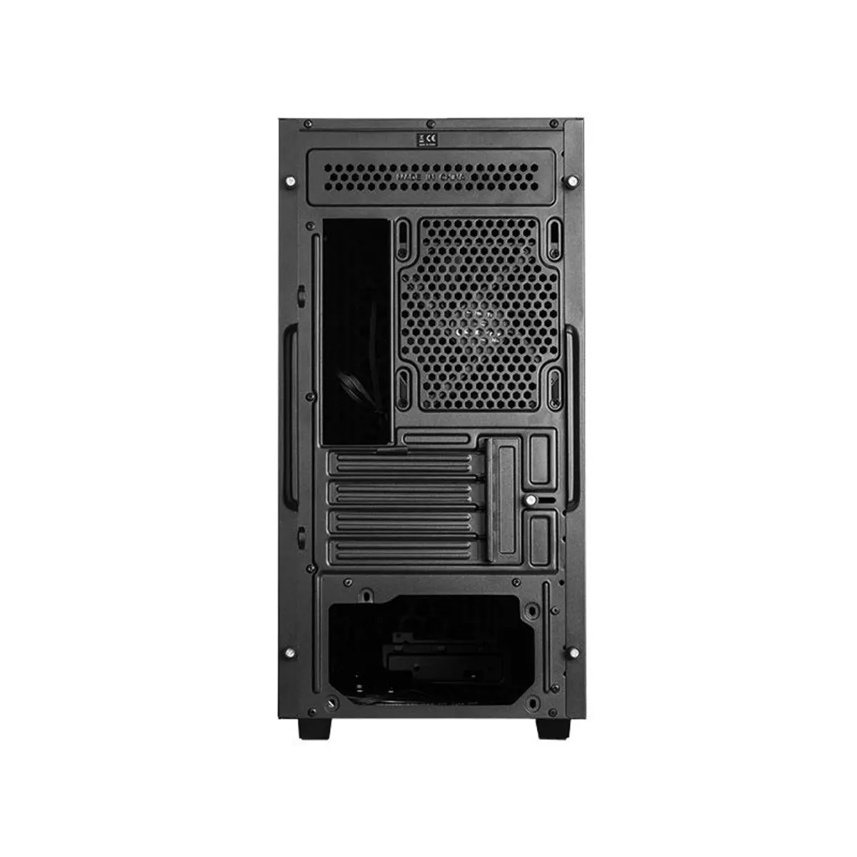 Chieftec AZ-01B-OP Pro mini mATX 0,6 mm SPCC fekete 2x 2,5" 1x 3,5" belső rekesz PSU nélkül CPU hűtő max 165 mm VGA max 330 mm #5