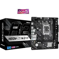 Asrock 90-MXBML0-A0UAYZ H610M-H2 M2 D5 DDR5 2x DIMM LGA1700 PCIe 4.0 x16 M.2 HDMI 2x1.4