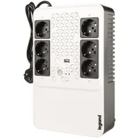 Legrand 310081 KEOR-M 600 VA 4-2 Schuko USB Always-on AVR vonali interaktív