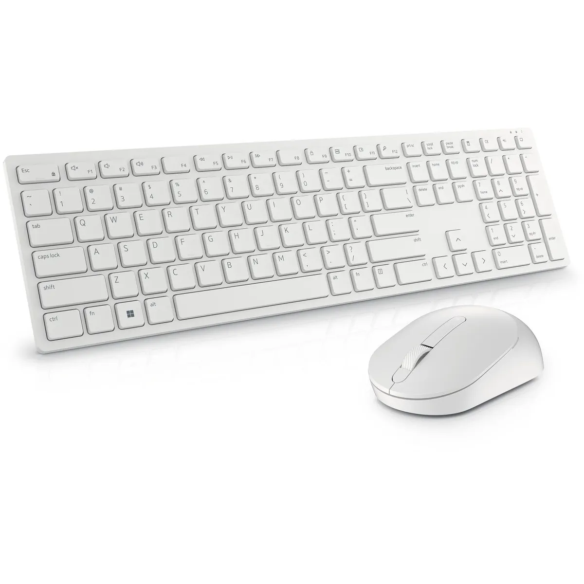 DELL 580-AKHI Pro vezeték nélküli billentyűzet és egér fehér QWERTZ 2,4 GHz #1