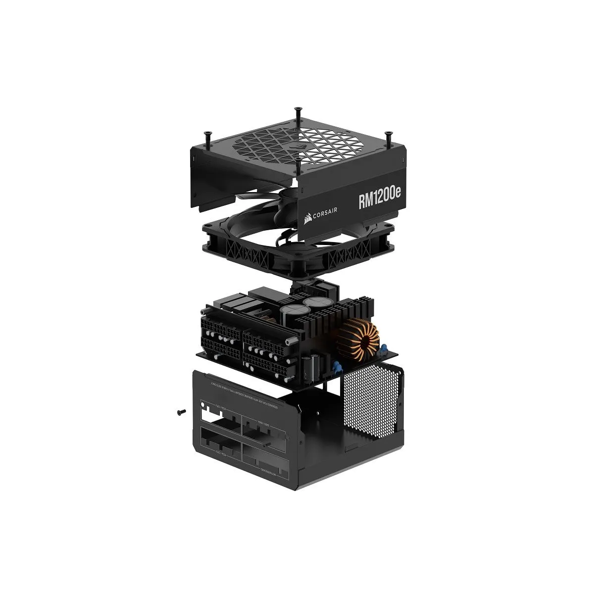 Corsair CP-9020258-EU RM1200e 1200W 80 Plus Gold moduláris Zero RPM mód #4