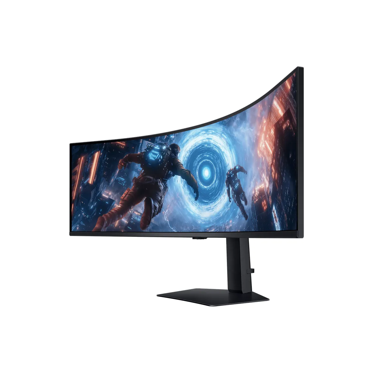 Samsung LS49FG910EUXEN Odyssey G91F 49" ívelt VA 5120x1440, 144 Hz, 1 ms GTG, HDR600, FreeSync Premium Pro, HDMI 2.1, DP 1.4, USB hub, állítható magasság #4